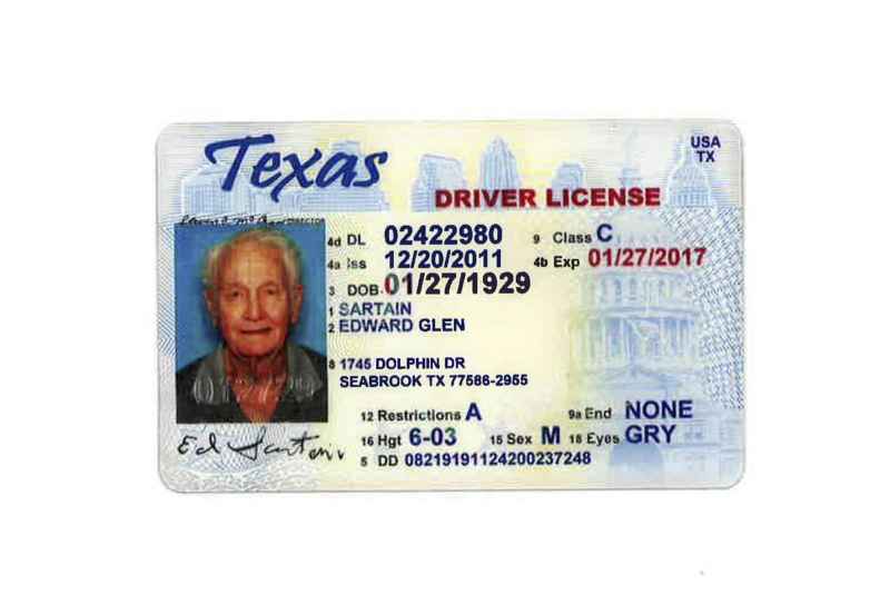 2 Edward Sartain S Driver S License
